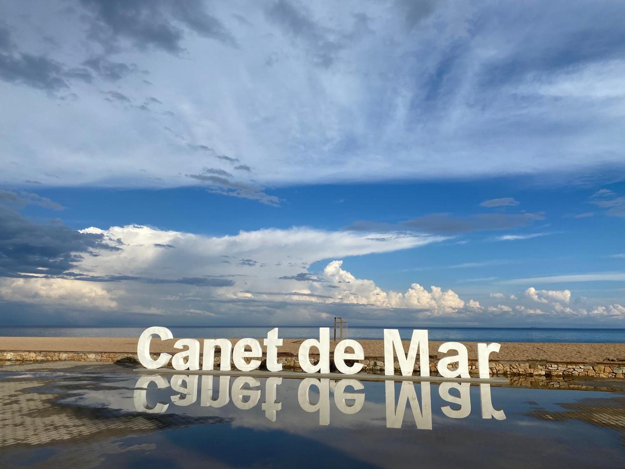 Apartamento Frente Al Mar Canet De Mar Eksteriør bilde
